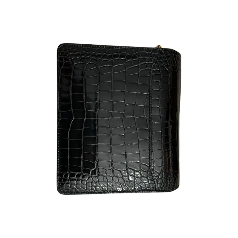 HERMES Roulis Crocodile Leather Pig Nose Bag, Crossbody Bag, Shoulder Bag Mini Women's-2