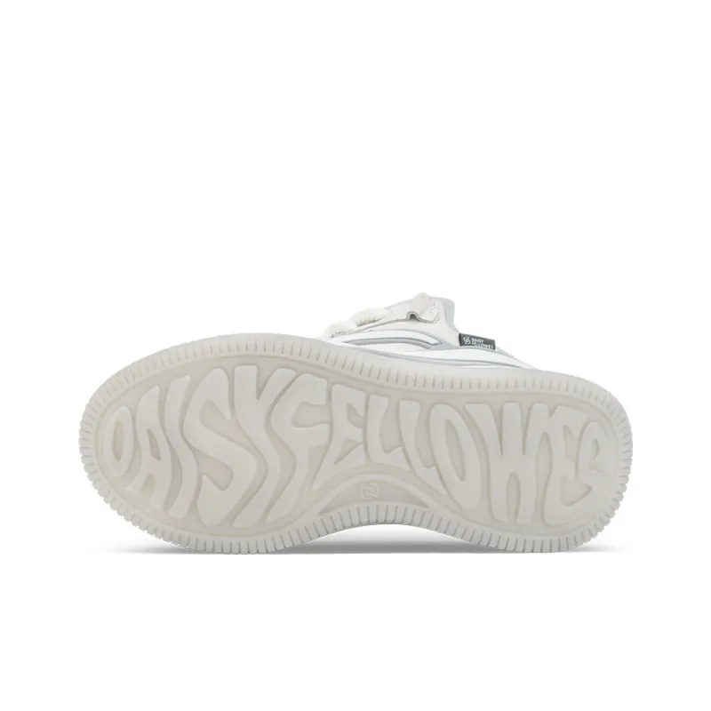 Daisy Fellowes Rocket 001 Stylish Skateboarding Shoes Unisex White-6