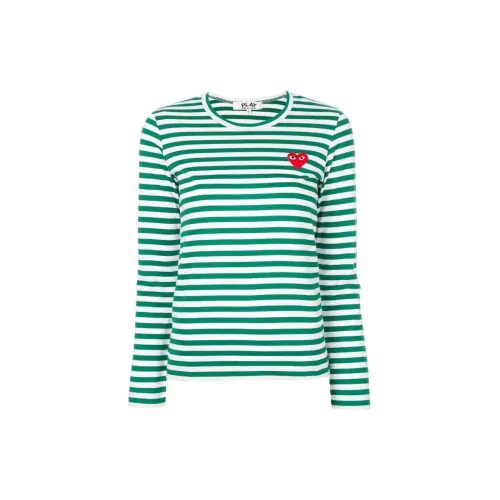 CDG T-Shirts Women's Green