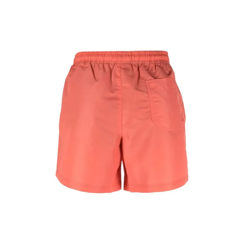 Marcelo Burlon Cross Embroidered Drawstring Swim Shorts-1