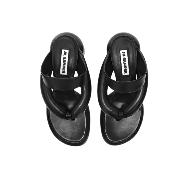 JIL SANDER 65mm Padded-strap Sandals-3