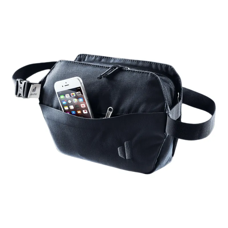 DEUTER 2L Crossbody Bags Recycled Polyester Black Unisex-2