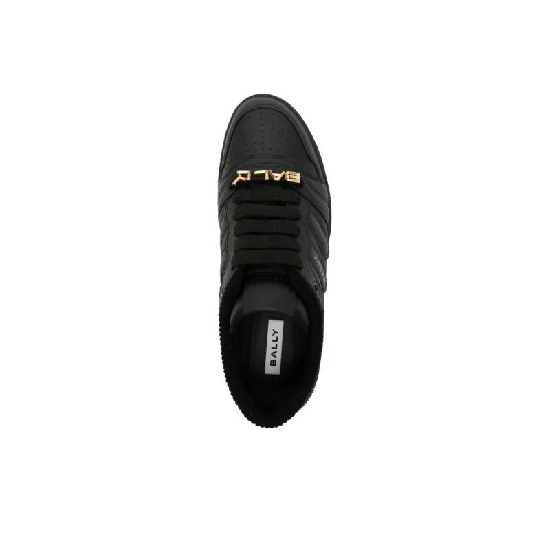 BALLY Royalty Lace-up Leather Sneakers-4