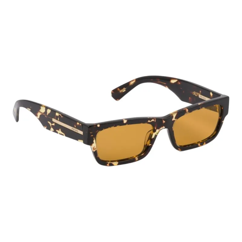 PRADA Tortoiseshell Rectangle frame Sunglasses-1