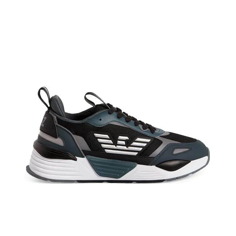Ea7 EMPORIO ARMANI Logo-patch Panelled Sneakers-1