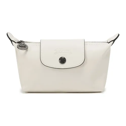 LONGCHAMP Le Pliage Xtra Clutches Off White