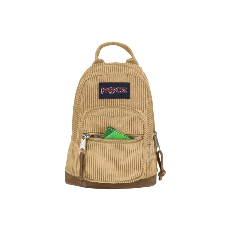 JanSport Suede Backpack Mini Women's Curry Corduroy-3