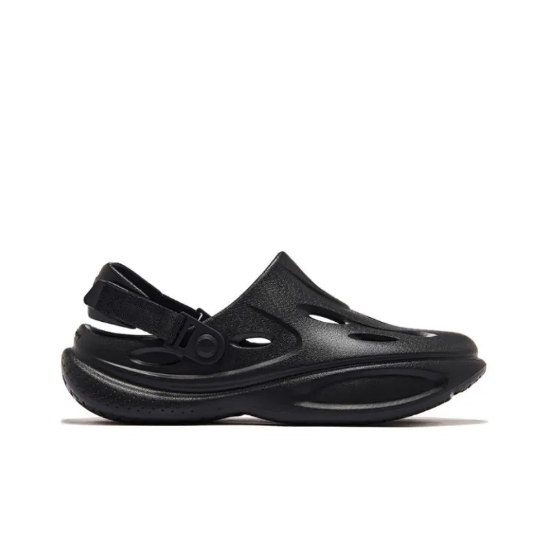 QIAODAN Cave Shoes 2.0 Clogs Men's Black-1