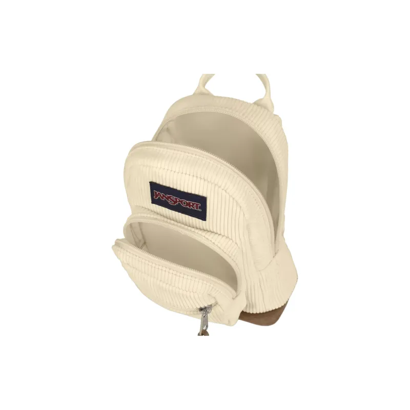 JanSport Suede Backpack Mini Women's Coconut Corduroy-5