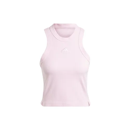 Adidas Lounge Tank Tops Women's Pink