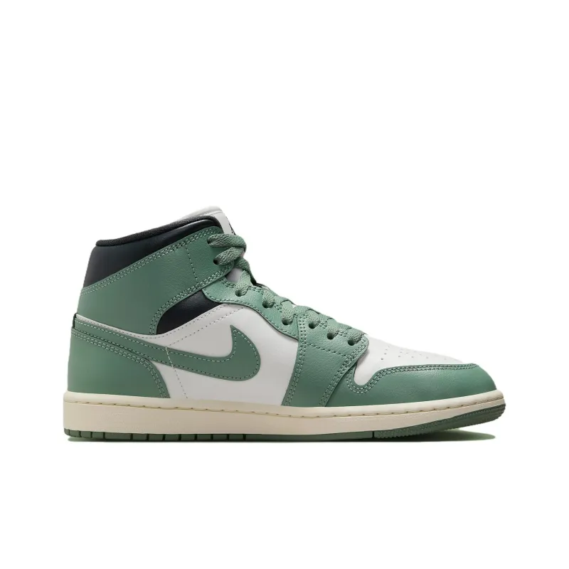 Jordan 1 Mid Jade Smoke Women's-1