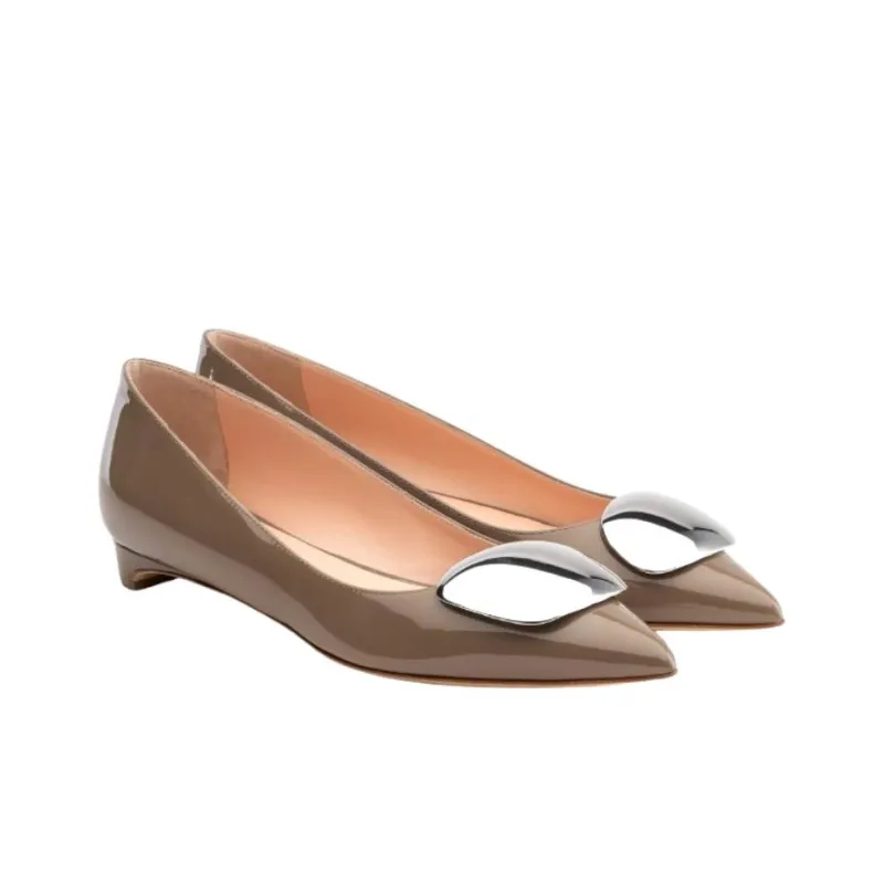 Rupert Sanderson Casual Single Shoes 2cm Women's Umber-1