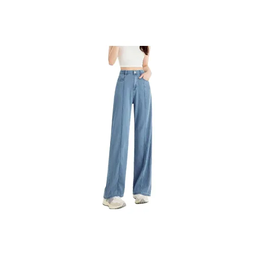 Initial language Jeans Women's Vintage Blue