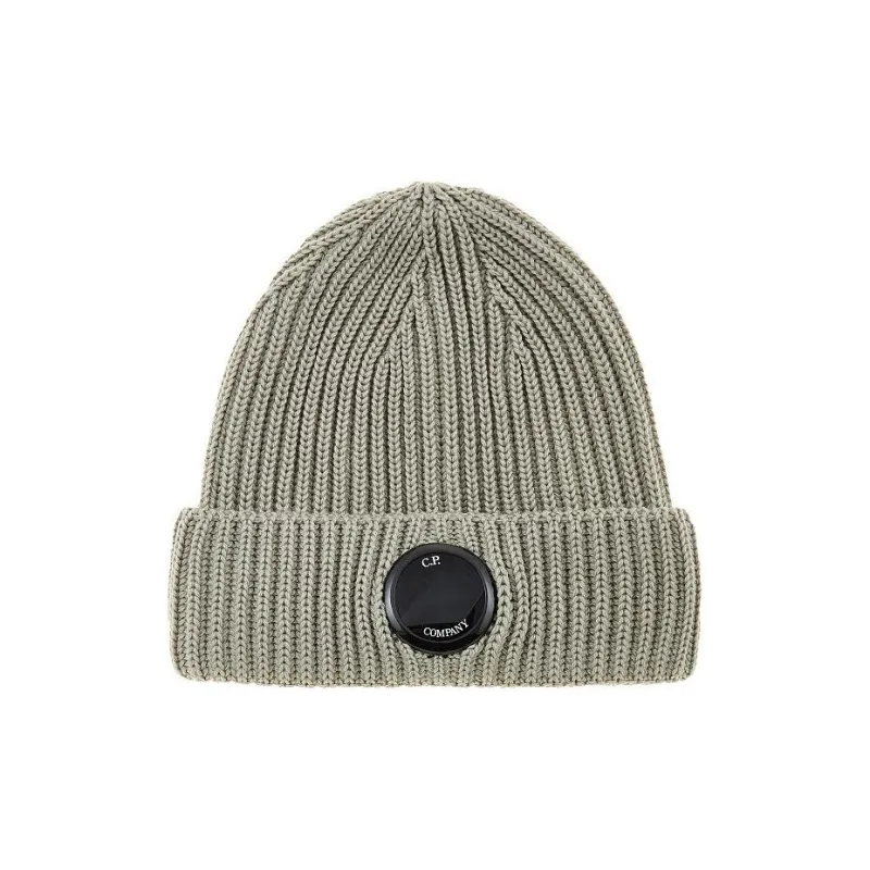 C.P.Company Lens Detail Wool Beanie-0