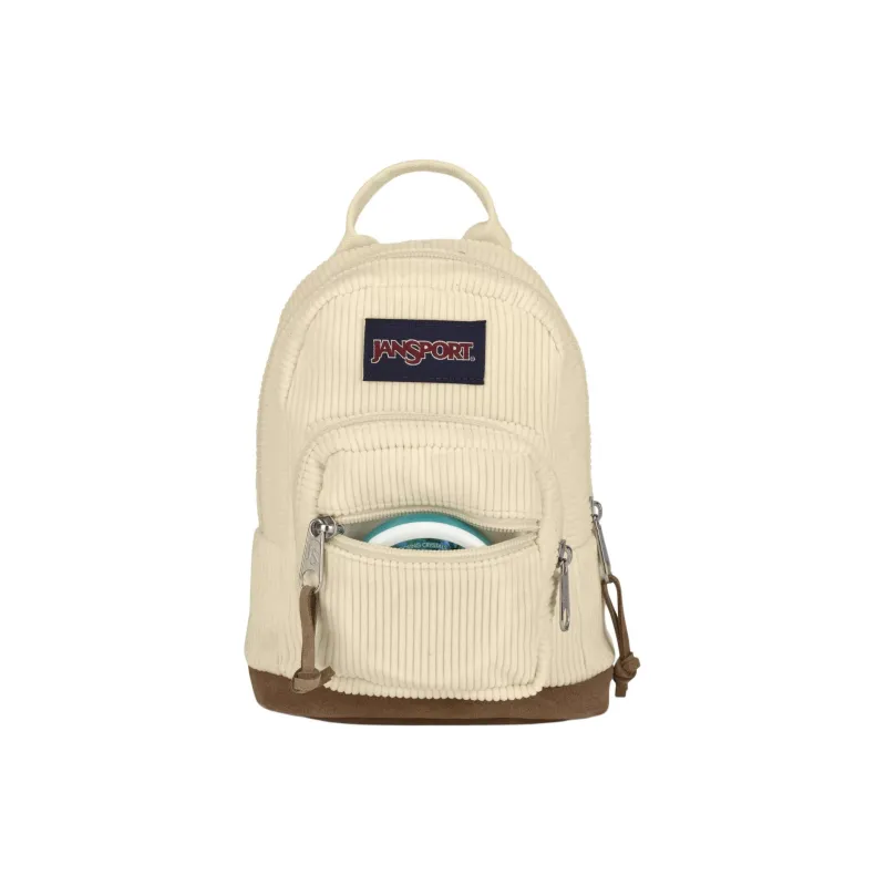 JanSport Suede Backpack Mini Women's Coconut Corduroy-2