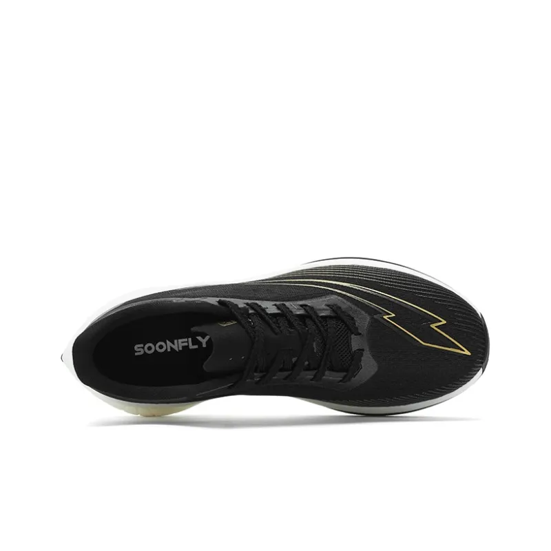 SOONFLY Running Shoes Men Low Top Gold-3