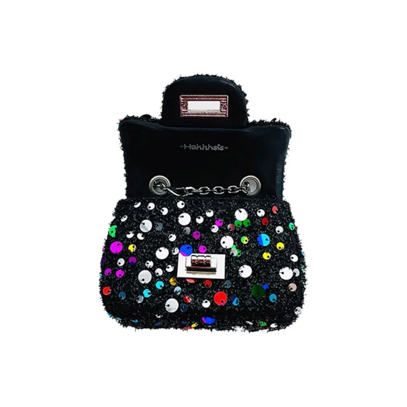 Hahhhsis Shoulder Bags Black-4