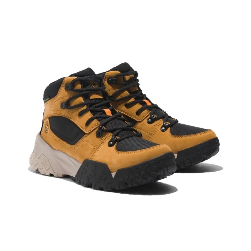 Timberland Motion Scramble Mid Lace Up Waterproof Hikers 'Wheat Nubuck'-2