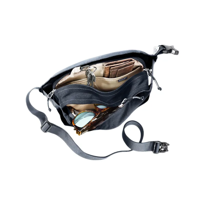 DEUTER 2L Crossbody Bags Recycled Polyester Black Unisex-3