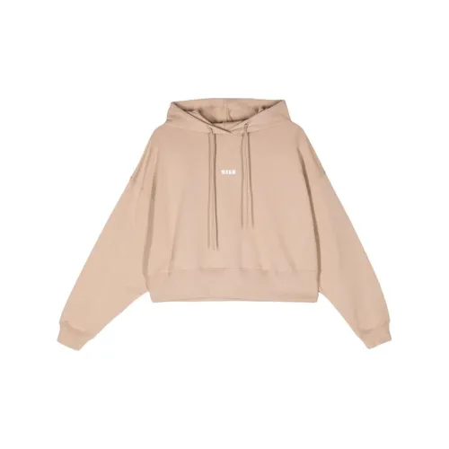 MSGM Sweatshirts Women's Sandy Beige