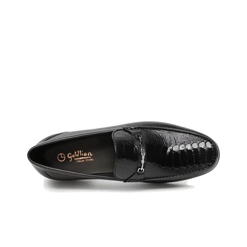 GOLDLION Loafers Men Black-3