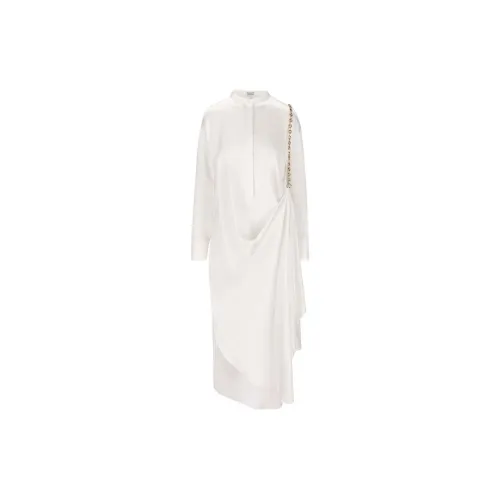 LOEWE Long-Sleeved Dresses Women's White