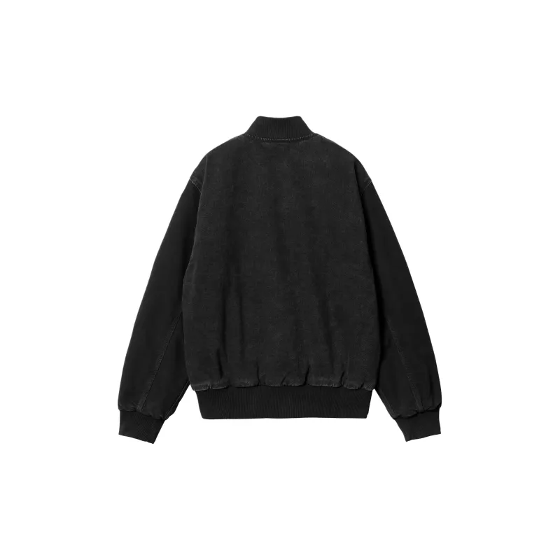 Carhartt WIP Paxon Bomber Jackets Coats Men's Black-1