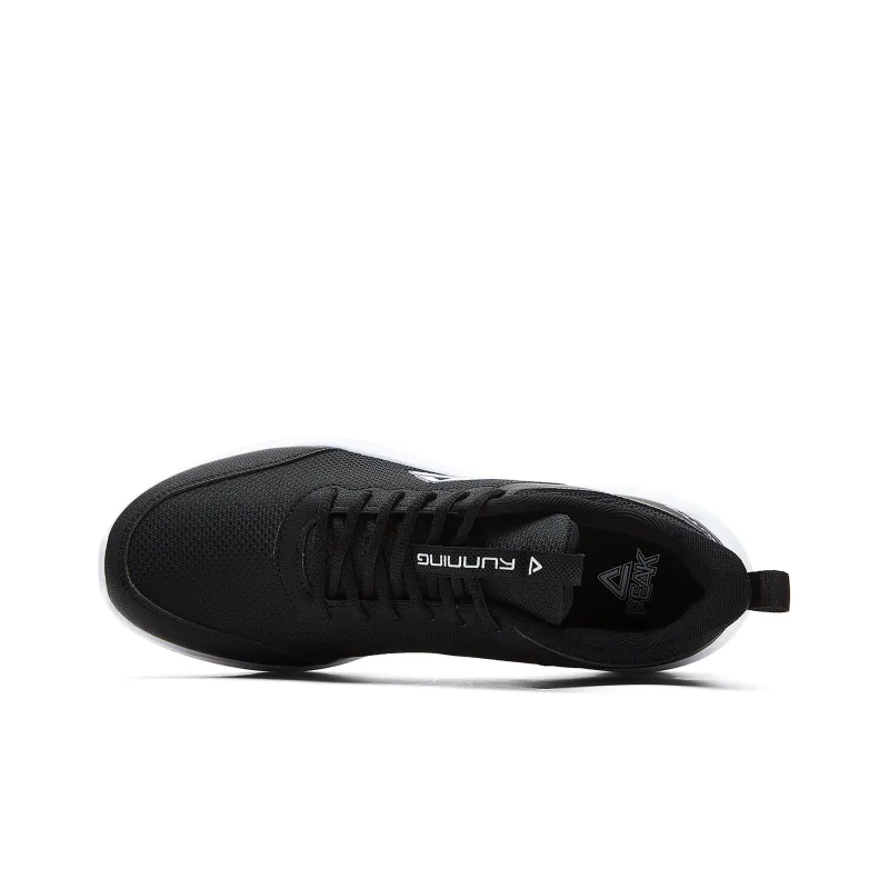PEAK Volkswagen Running Shoes Cushioning Rebound Wear Resistant Slip Resistant Low Top Running Shoes Men's Black Baymax-3