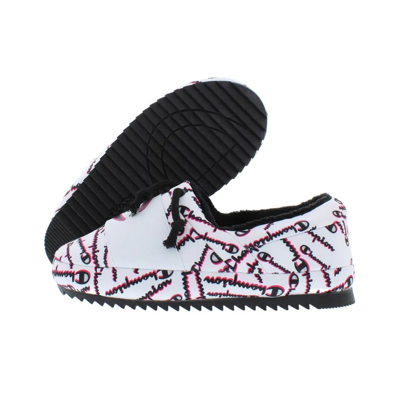 Champion Slip-Resistant Coverage Low-Top Casual Shoes Women's White Black-3