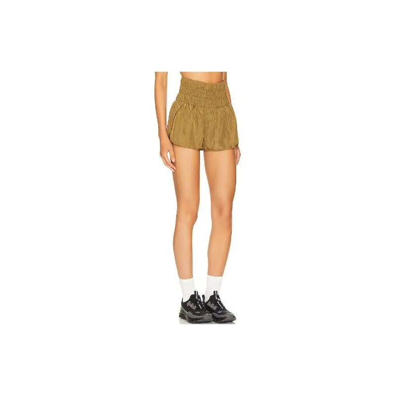 FREE PEOPLE Casual Shorts Women's Medium Yellow-3
