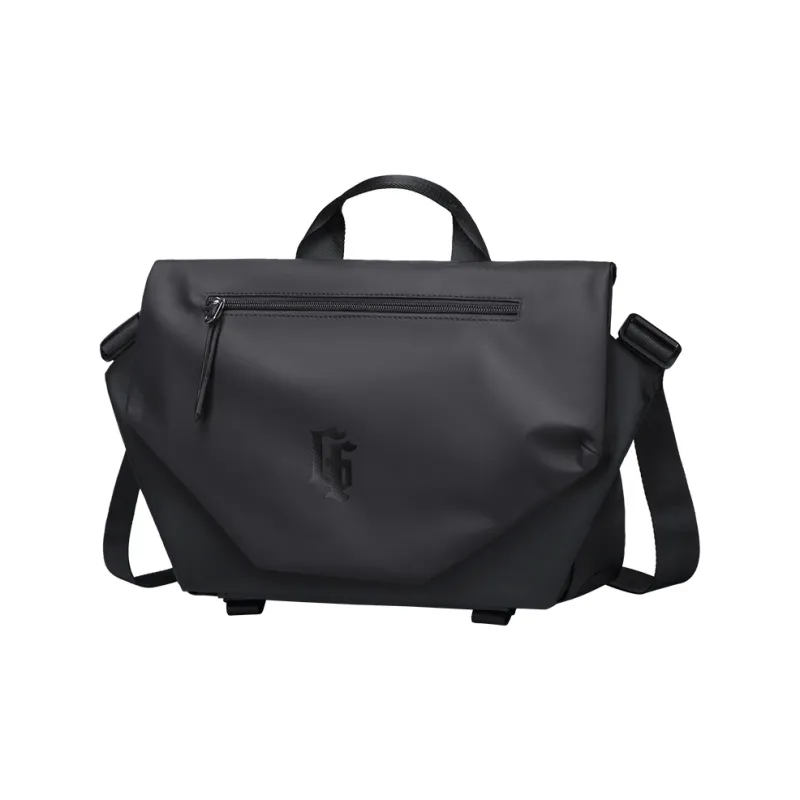 GOLF Fabric Schooling Commute Cycling Bag, Crossbody Bag, One Shoulder Handbag Tubas Men's Black/Black & White-0