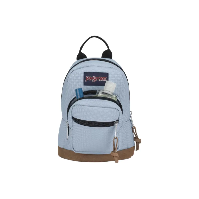 JanSport Suede Backpack Mini Women's Blue Twilight-3