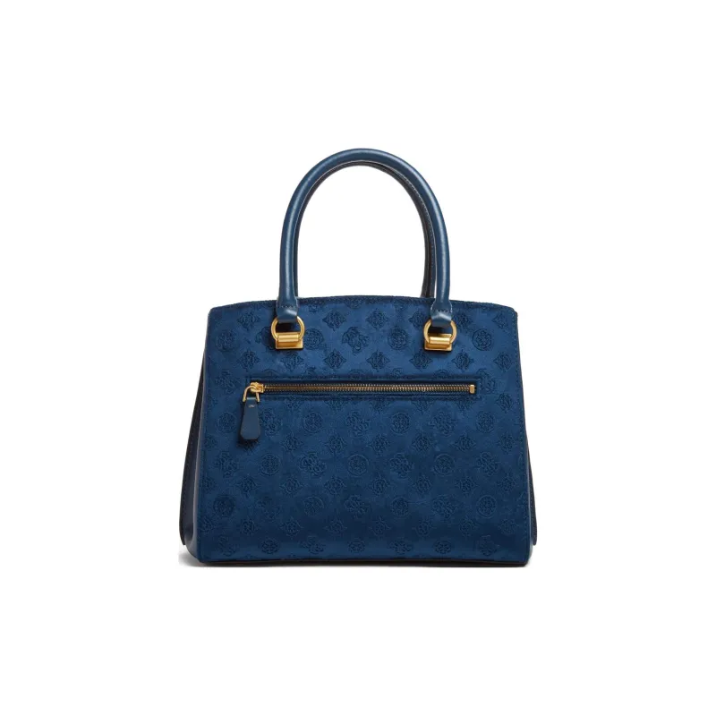 GUESS Velvet One Shoulder Handbags Regular Women's Blue-2