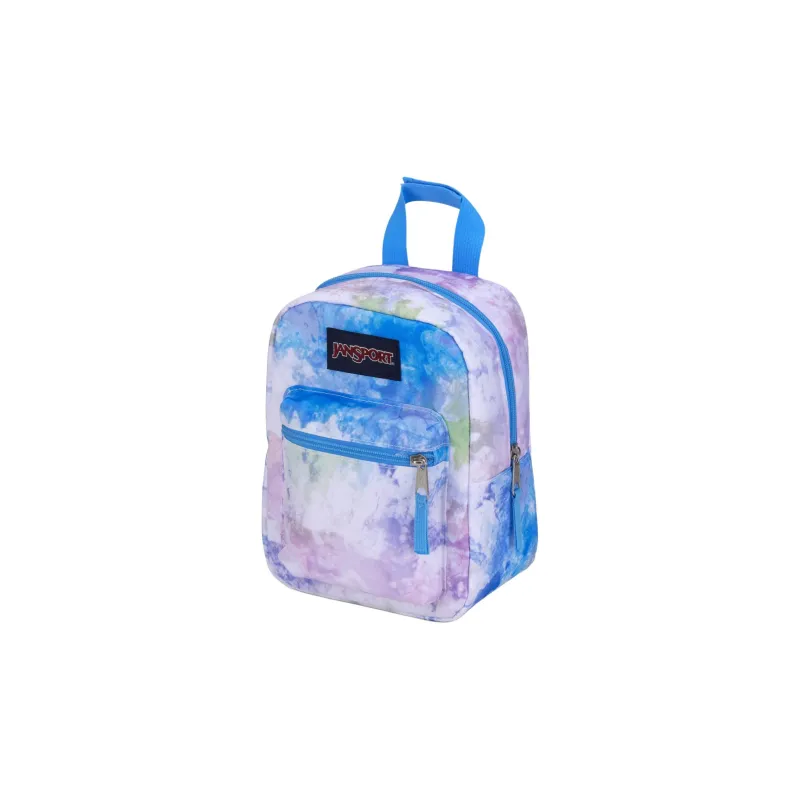 JanSport Recycled Polyester Lunch Bag Handbag Unisex Purple & Multicolor-3
