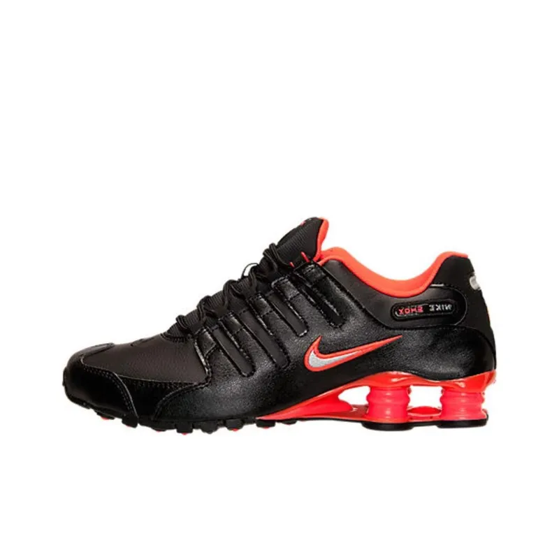 Nike Shox Nz Black Bright Crimson-0