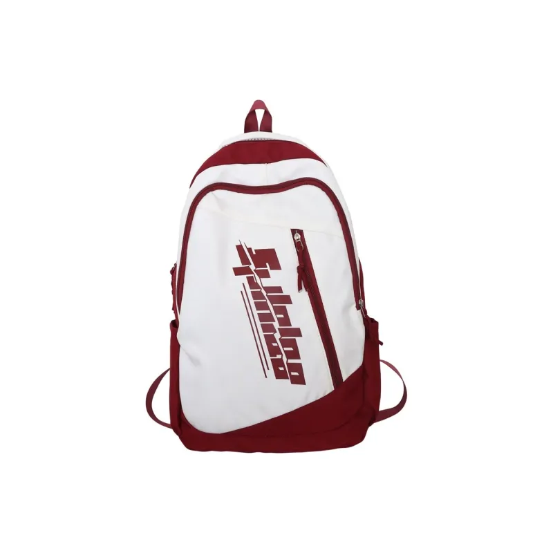 GEERDUN Nylon Backpack Regular Unisex Brown/Red/Red Blue/Black/Gray/Blue-11