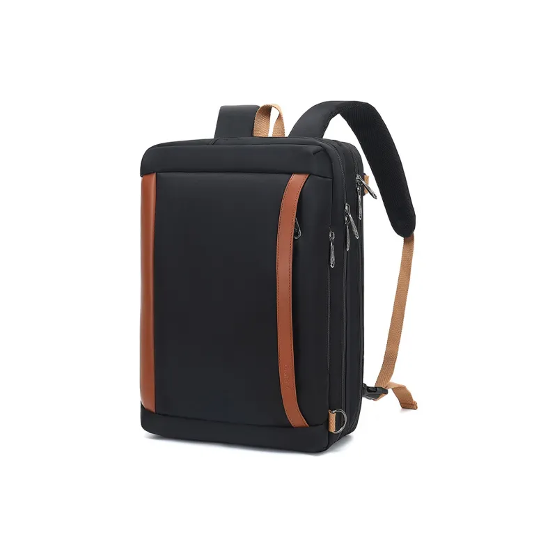 COOLBELL Polyester Briefcase, Shoulder Bag Men's Black-0