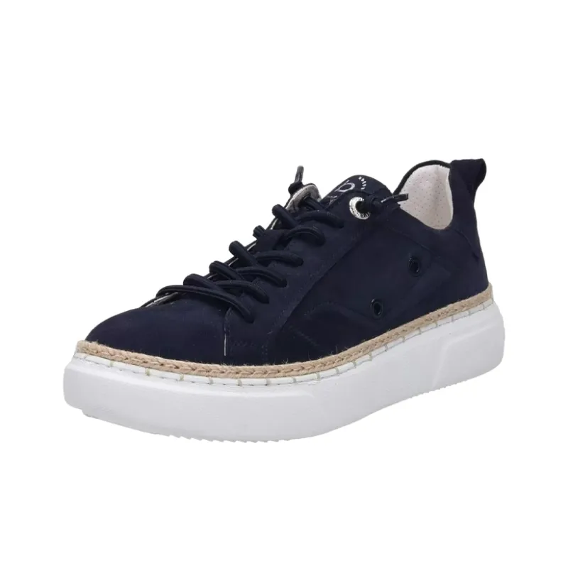 Bugatti Low-Top Skateboard Shoes Women's Dark Blue-1