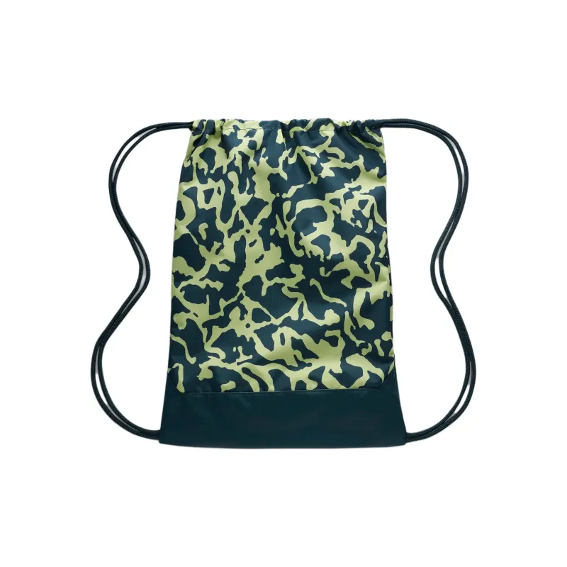 Nike Polyester Backpack Men's Dark Jungle & Light Lemon & White-1