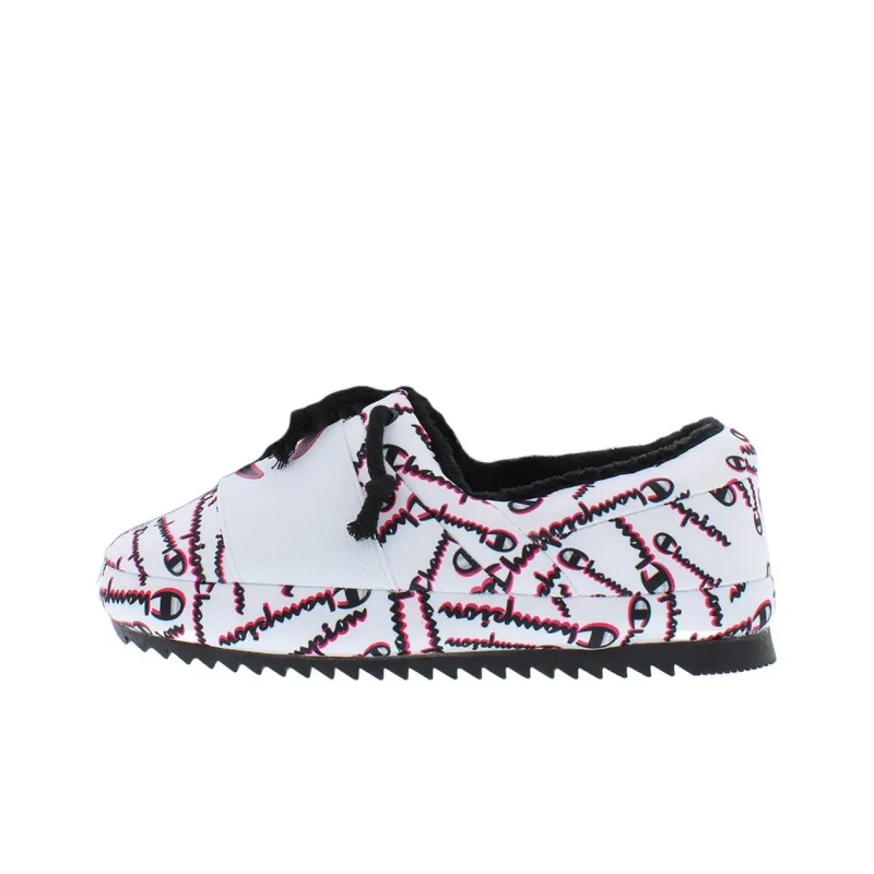Champion Slip-Resistant Coverage Low-Top Casual Shoes Women's White Black-0