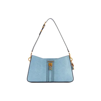 GUESS Artificial Leather Portable Crossbody Bag Shoulder Bag Women's Light Denim