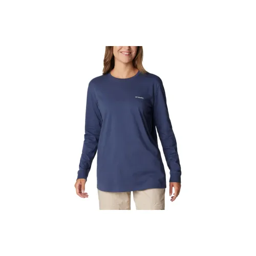 Columbia North Cascades T-Shirts Women's Marine Blue