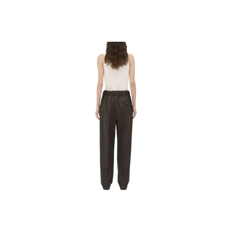 Bottega Veneta Houndstooth Trousers-1