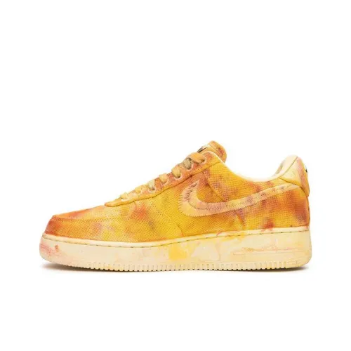 Nike Air Force 1 Skateboard Shoes Unisex Low-Top Yellow