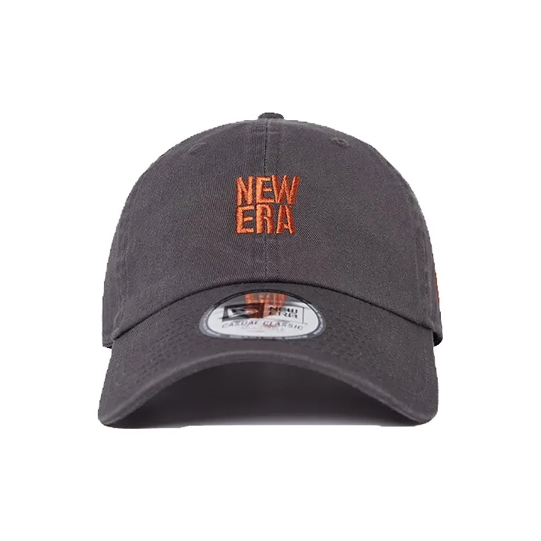 New Era Cotton Baseball Caps Unisex Dark Gray-1