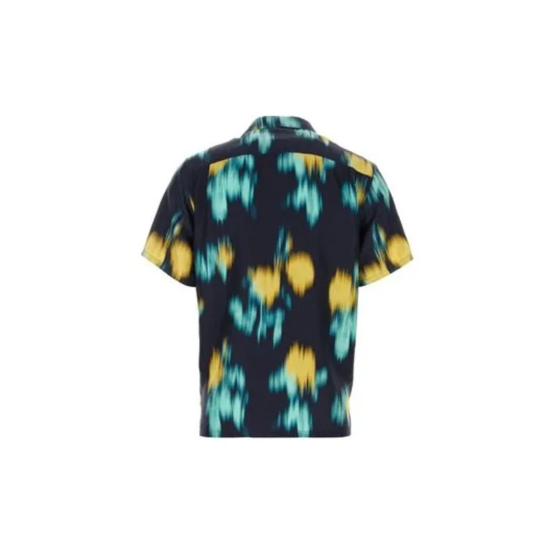Lanvin Abstract Printed Short Sleeved Shirt-1