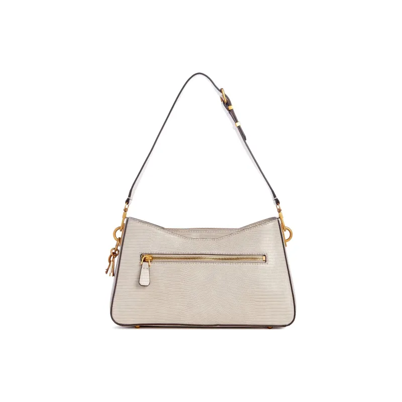 GUESS Artificial Leather Portable Crossbody Bag Shoulder Bag Women's Taupe-2