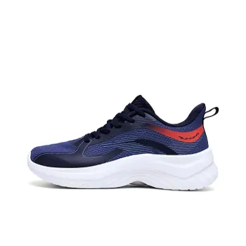 361° Cushioning Wear Resistant Low Top Running Shoes Men's Industrial Blue