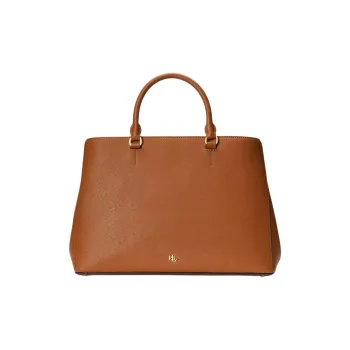 Polo Ralph Lauren Hanna Logo Plaque Tote Bag