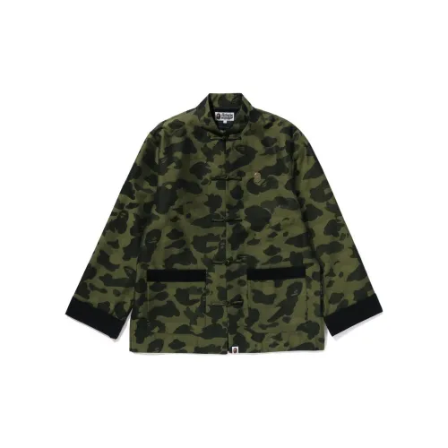 A BATHING APE Jackets Men Green